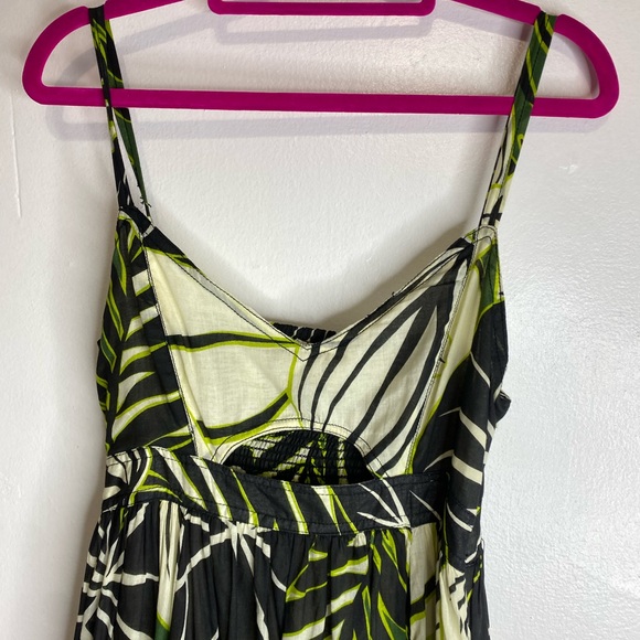 NWOT JOIE MAXI FLORAL Tropical Leaf Print Maxi Dress - Picture 3 of 11